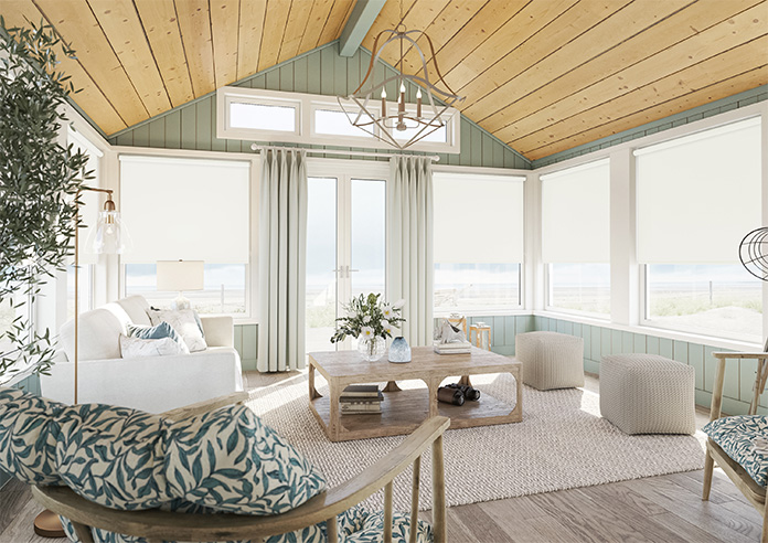 Andromeda, Breeze White - Roller Blind - Image 7